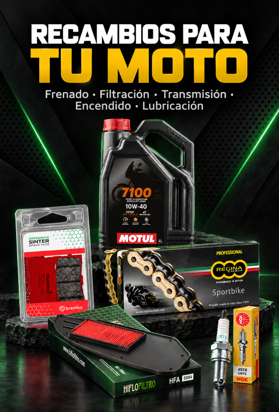 Recambios para moto